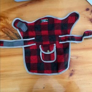 Ll bean sweater fleece for dogs size small